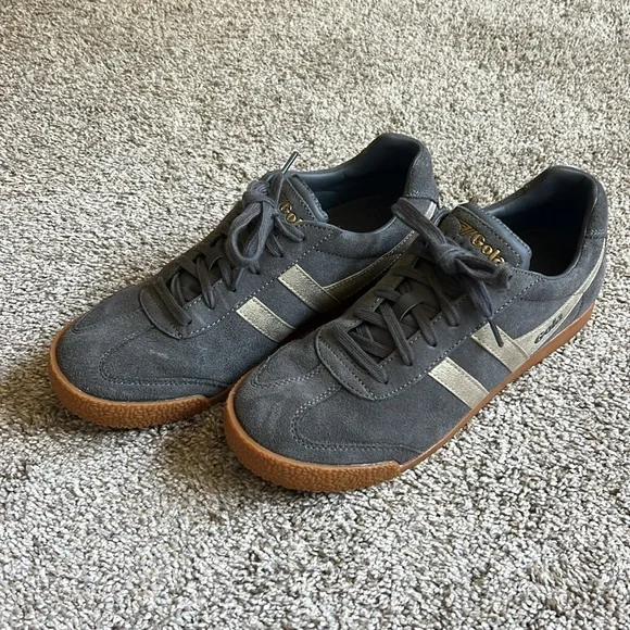 Gola Harrier Mirror (Gold/Silverish) Women’s Sneaker Size 9 - Picture 8 of 13